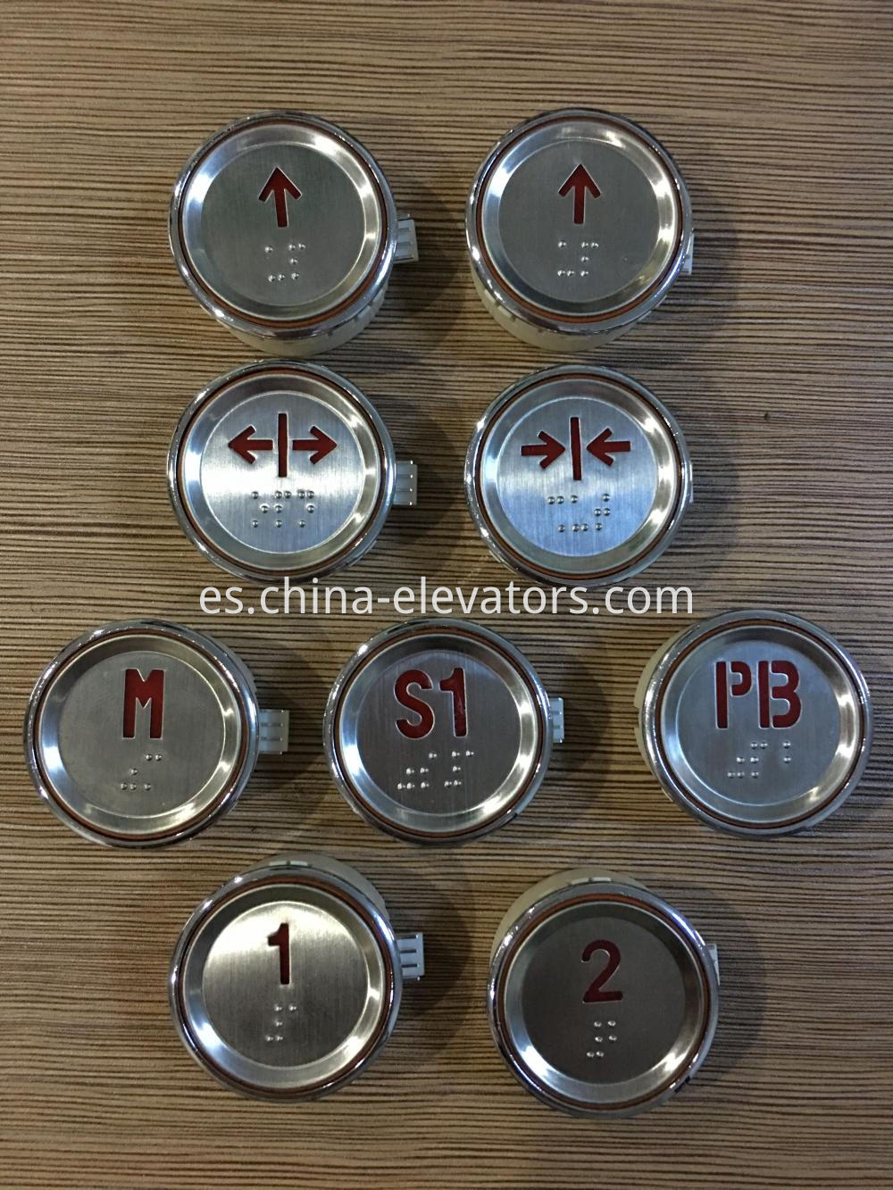 Push Buttons for LG Sigma Elevators